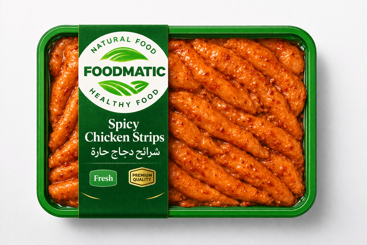 Spicy Chicken Strips (1 kg)